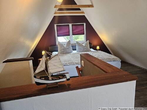 Schlafzimmer im Dachgeschoss - 