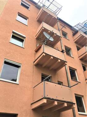 Rückansicht Balkone - 