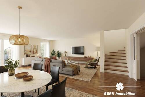 KI-generiertes Einrichtungsbeispiel warm - 