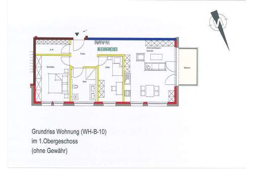 WH-B-10 - ca. 89 m² - Beispielwohng. (o.Gew.) - 