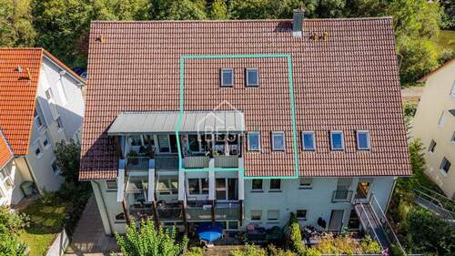 Außenasicht - 3 Zimmer Etagenwohnung in Schwäbisch Hall