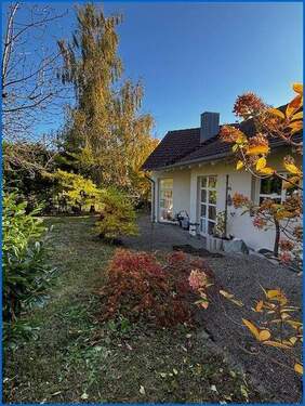 Blick aufs Haus hinten - 