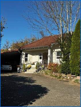 Ansicht Haus nah - Einfamilienhaus mit 105,20 m&sup2; in Mühlingen / Zoznegg zum Kaufen