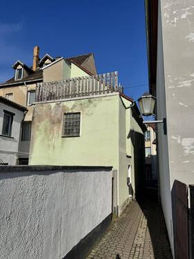 Ansicht Rückseite / Nebengebäude B.2 - 3 Zimmer Reihenendhaus in Mügeln