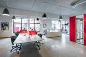 Titelbild - Space M: Eigener Desk im Top-Coworking im Frankfurter Europaviertel