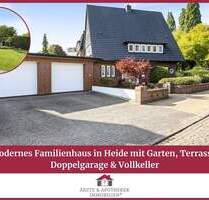 Modernes Familienhaus in Heide mit Garten, Terrasse, Doppelgarage & Vollkeller