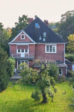 Rückwärtige Ansicht - 1 Zimmer Mehrfamilienhaus, Wohnhaus zum Kaufen in Hamburg