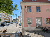 Laden Nebenstraße und Fenster - 2 Zimmer Büro zur Miete in Ingolstadt