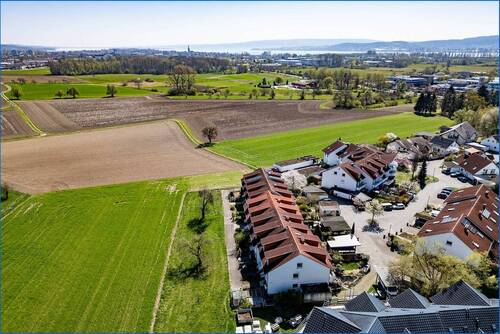 Luft Blick zum Bodensee - 