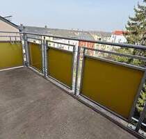 Dachgeschoss + Fußbodenheizung + großer Balkon + Bad mit Fenster - Chemnitz Lutherviertel