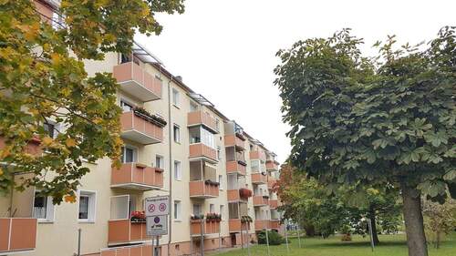 Ansicht Objekt - Mietwohnung mit Balkon in Halle (Saale)