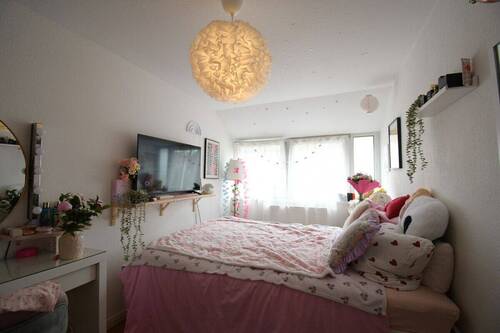 Schlafzimmer - Etagenwohnung mit 33,80 m&sup2; in Oldenburg zur Miete