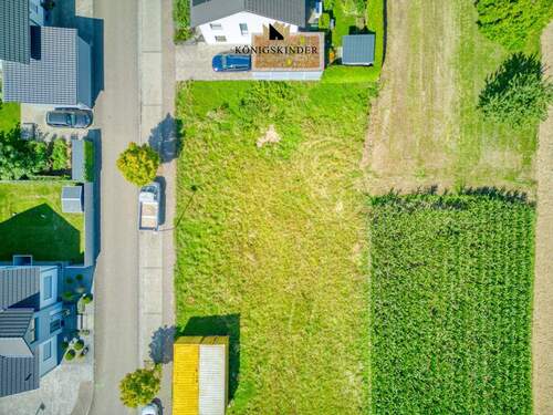 Ansicht aus der Luft - Grundstück zum Kaufen in Kappel-Grafenhausen