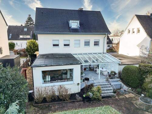 1_Ostansicht - Heimeliges Familienidyll in bester Wohnlage Einfamilienhaus in Dortmund-Kirchhörde