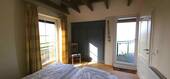 Schlafzimmer mit Balkonzugang - 