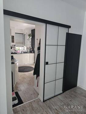Kücheneinblick - Etagenwohnung mit 109,00 m&sup2; in Mannheim zum Kaufen