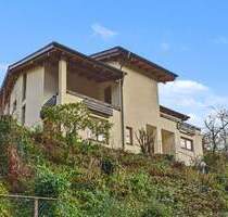 Lichtdurchflutetes Architektenhaus mit 6,5 Zi., 2 Balkone, 2 Terrassen, Sauna, 3 Garagen, ELW, Solar - Schönau