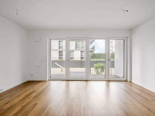 Ansicht III: Wohn- und Esszimmer - Etagenwohnung mit 51,10 m&sup2; in Bremen zur Miete