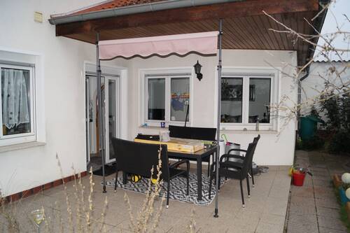 Terrasse - 3 Zimmer Einfamilienhaus in Mörfelden