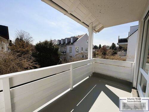 Blick auf die Loggia - 