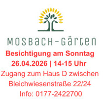 3 Zimmer-Wohnung mit eigenem Garten, Einbauküche und Full-Smart-Home - Wiesbaden