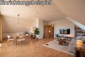 Wohn- und Esszimmer Dachgeschoss - 
