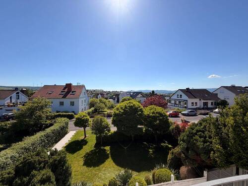 Ausblick vom Balkon - 