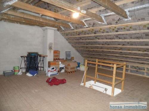 Gedämmter Dachboden - 