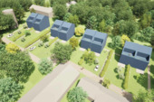 Visualisierung 1 - Bauträgergrundstück südlich von Berlin - Konzept für 4 Doppelhäuser (8 WE)