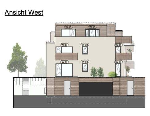 Ansicht WEST - 