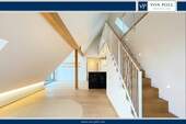 Titelbild - Traumhafte Dachgeschosswohnung - lichtdurchflutet mit Galerie, Balkon & Garage
