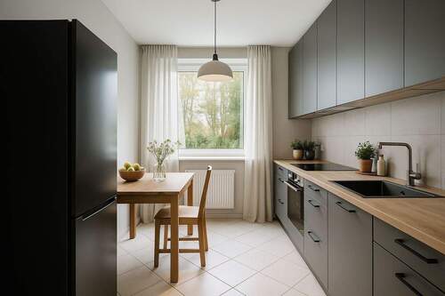 Visualisierung Küche - Etagenwohnung mit 65,80 m&sup2; in Bad Homburg vor der Höhe zum Kaufen