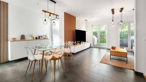 EG Wohnzimmer 1 - Moderne Maisonettewohnung mit Südterrasse und Garten