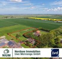 8.041 m² Freiheit - Gepflegtes Wohnhaus mit FeWo in ruhiger deichnaher Lage - Norden Leybuchtpolder