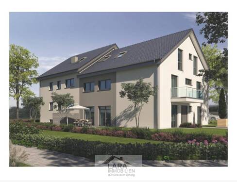 Bild 1 - --- PROVISIONSFREI --- KFW-40 Moderne ETW im Neubau-ZFH in einer ruhigen Sackgasse im Zentrum von Oerlinghausen-Helpup