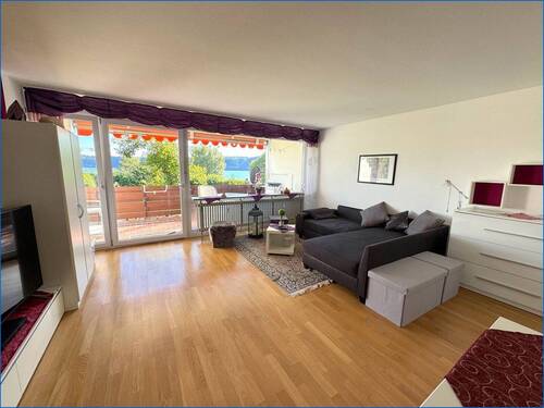 Wohn-Schlafzimmer - 1 Zimmer Etagenwohnung zur Miete in Sipplingen