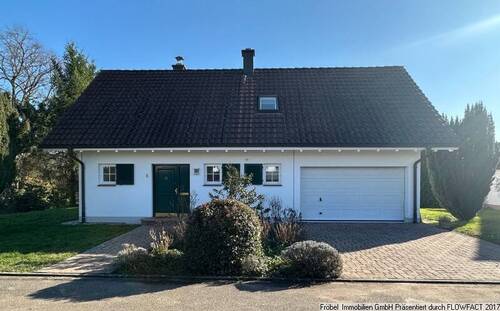 Ansicht - Freistehendes Einfamilienhaus mit Doppelgarage zur Miete in Rheinfelden-Warmbach