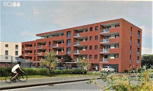 Aussenansicht - Nbg.-Langwasser neuwertige 2-Zi. Niedrigenergie Whg. m. Balk. u. TG
