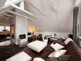 Dachstudio mit Kamin - 