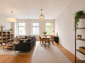 Livingroom - 3 Zimmer Etagenwohnung zum Kaufen in Berlin