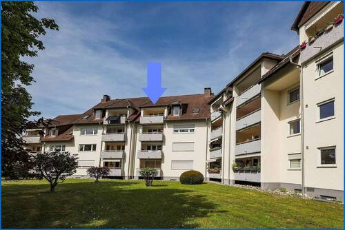 Südansicht - 4 Zimmer Etagenwohnung zum Kaufen in Radolfzell am Bodensee