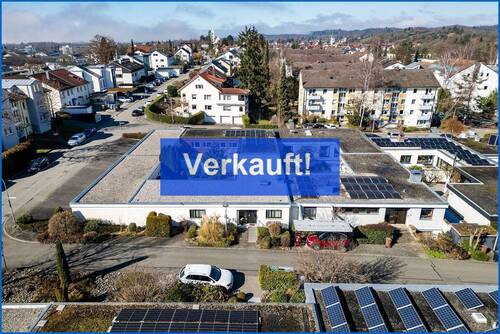 Luftbild 2 - Perfekt für Familien, Winkel-Bungalow in schöner ruhiger Lage von KN-Fürstenberg mit Garage.