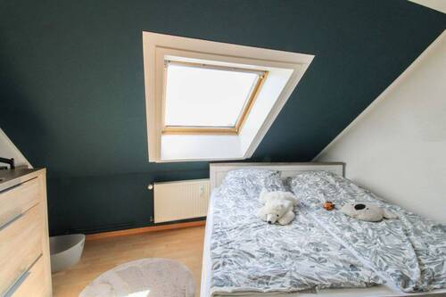 Schlafzimmer - Etagenwohnung mit 56,50 m&sup2; in Giesen zum Kaufen