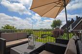 Geräumiger Südwest-Balkon zum Sonnenbaden - 