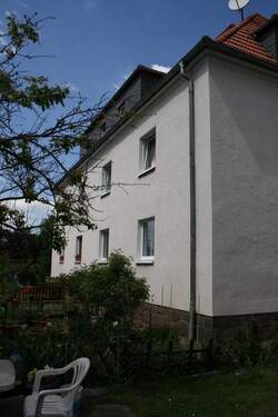 Gartenseite - 3 Zimmer Etagenwohnung in Radebeul