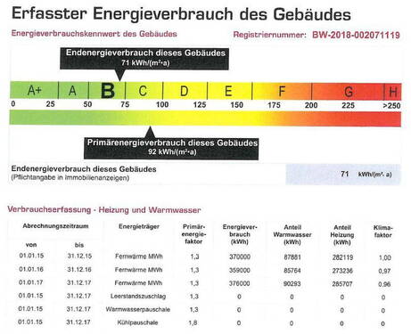 Energieausweis - 