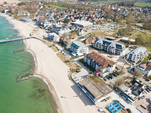 Luftbild mit Markierung - 