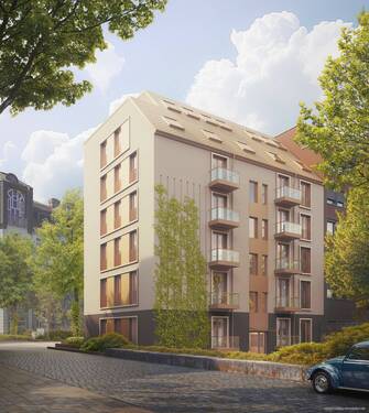 Innenhofansicht. (Visu.) - 3 Zimmer Etagenwohnung in München