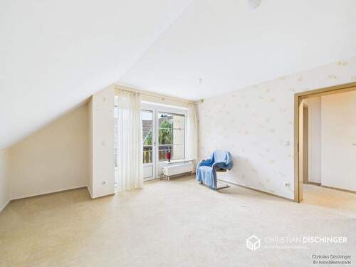 Wohnzimmer - 2 Zimmer Etagenwohnung in Regensburg / Harting