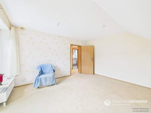 Wohnzimmer - Etagenwohnung mit 57,00 m² in Regensburg / Harting zur Miete